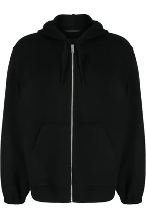 Givenchy Zip-front wool-blend hoodie