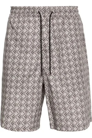 Emporio Armani Graphic-print track shorts
