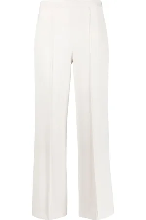 Max Mara Knitted cropped flared trousers