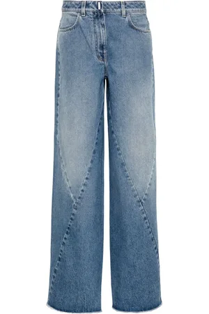 Givenchy Mid-rise wide-leg jeans