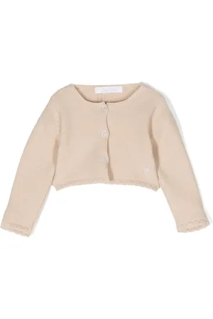 PATACHOU Wavy-knit cardigan