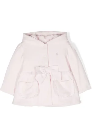 PATACHOU Ruffled-trim hooded padded coat