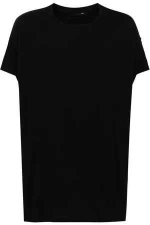 Marina Yee Draped-detail cotton T-shirt