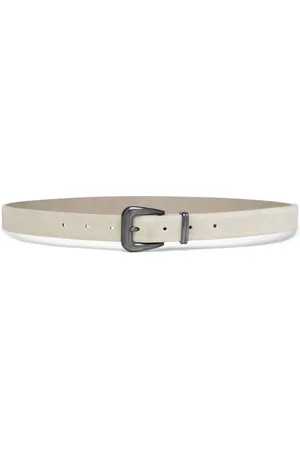 Brunello Cucinelli Suede adjustable-fit belt