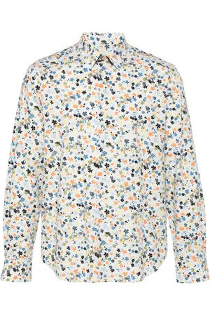 Paul Smith Floral-print organic cotton shirt