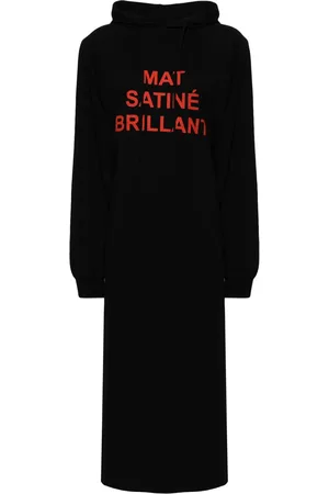 Maison Margiela Slogan-print drawstring hoodie