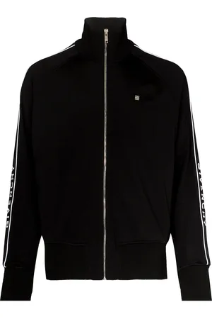 Givenchy Logo tape zipped jacket