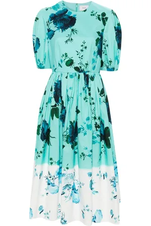 Erdem Floral-print midi dress