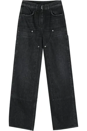 Givenchy Mid-rise wide-leg jeans