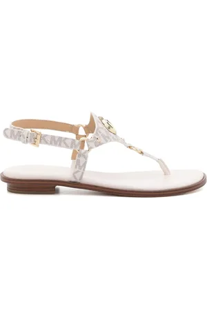 Michael Kors Casey logo-plaque thong sandals