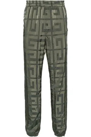 Givenchy 4G-motif taffeta trousers