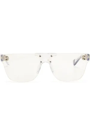 DOUBLET Rivet-embellished frameless sunglasses
