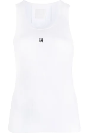 Givenchy 4G-logo plaque sleeveless top