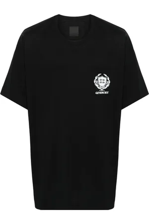Givenchy Logo-embroidered cotton T-shirt