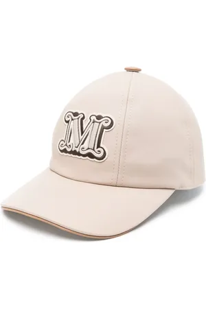 Max Mara Logo-appliqu?? cotton-blend hat