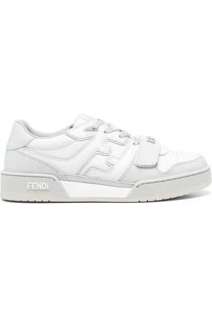 Fendi Match leather sneakers