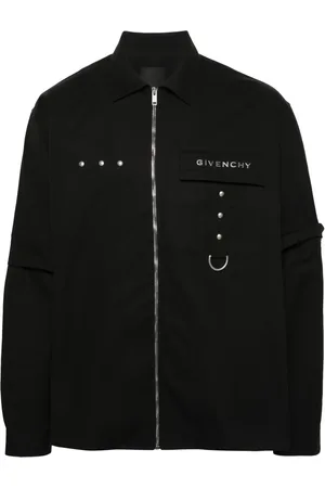 Givenchy Zip-up cotton shirt