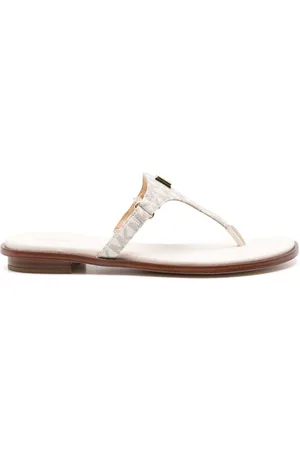 Michael Kors Jillian logo-plaque sandals