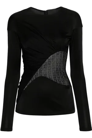 Givenchy $G-lace panelled top