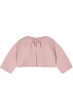 Il gufo Tied cotton cardigan