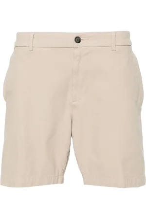 HUGO BOSS Cotton-blend chino shorts