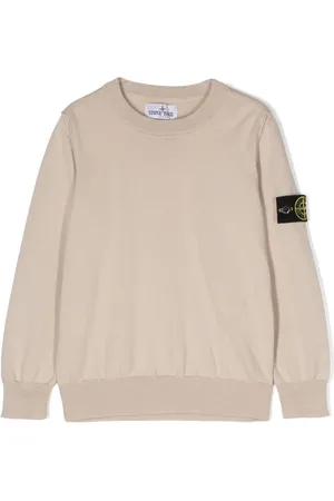 Stone Island Compass-badge cotton shorts