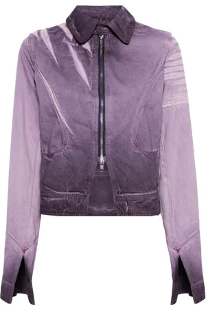 Masha Popova Classic-collar denim jacket