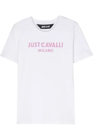 Roberto Cavalli Logo-print round-neck T-shirt