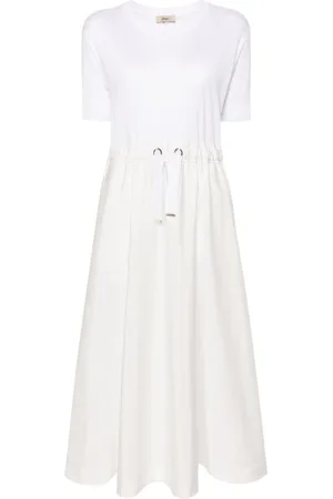 HERNO Panelled T-shirt dress