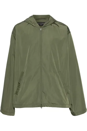 Balenciaga Logo-print hooded jacket