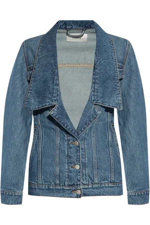 COPERNI Wide-collar denim jacket