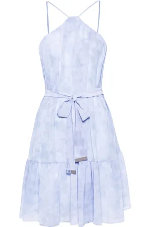 Michael Kors Tie-dye crepe minidress