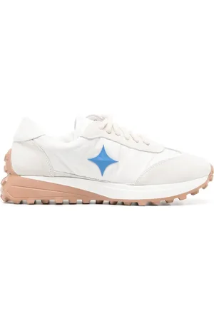 Madison.Maison Star suede-trimmed sneakers