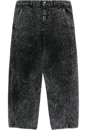 OAMC Acid-wash straight-leg jeans