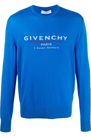 Givenchy Logo-intarsia jumper