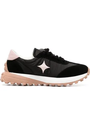 Madison.Maison Star suede-trimmed sneakers