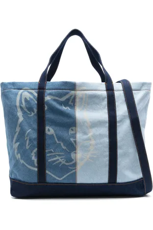 Maison Kitsuné Fox Head-print tote bag