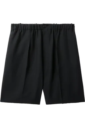 Random Identities Worker pressed-crease shorts