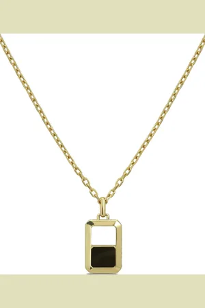 Lark & Berry 18kt yellow Eclipsis multi-stone necklace