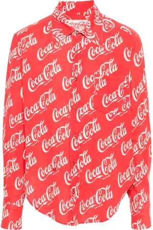 ERL X Coca-Cola print shirt