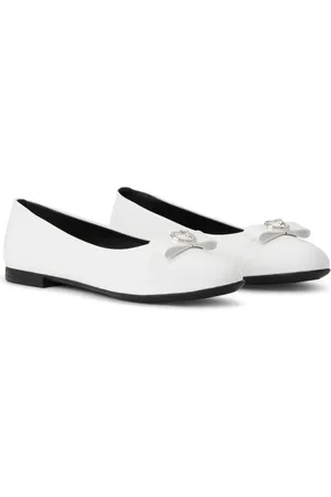 VERSACE Ribbon Heart Medusa ballerina shoes