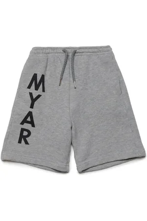 MYAR Logo-print cotton shorts