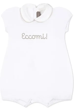 LITTLE BEAR Embroidered stretch-cotton shorties