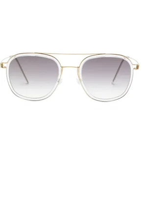 LINDBERG Pilot-frame sunglasses