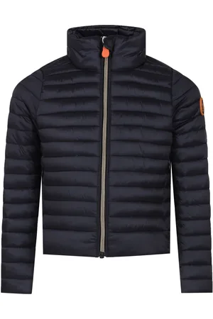 save the duck Logo-appliqué padded jacket