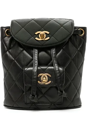 CHANEL 1992 mini Duma diamond-quilted backpack