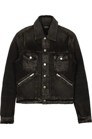 AMIRI CHEMIST TRUCKER JACKET Aged Denim Jackets " "