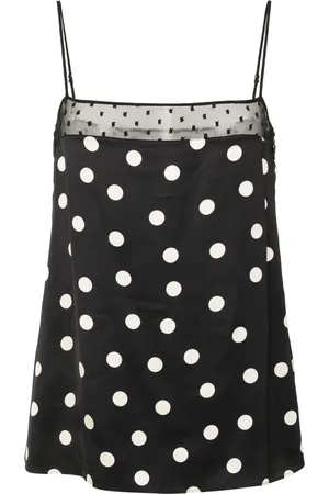 Stella McCartney Polka-dot satin top