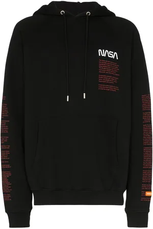 Heron Preston NASA-print cotton hoodie