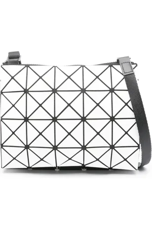 Issey Miyake Duo geometric-pattern mini bag